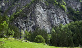 Routeninfos und Topos zum Klettergebiet «Hohfluh Guttannen» findest du im Kletterführer «Schweiz Plaisir West Band 1» von edition filidor.