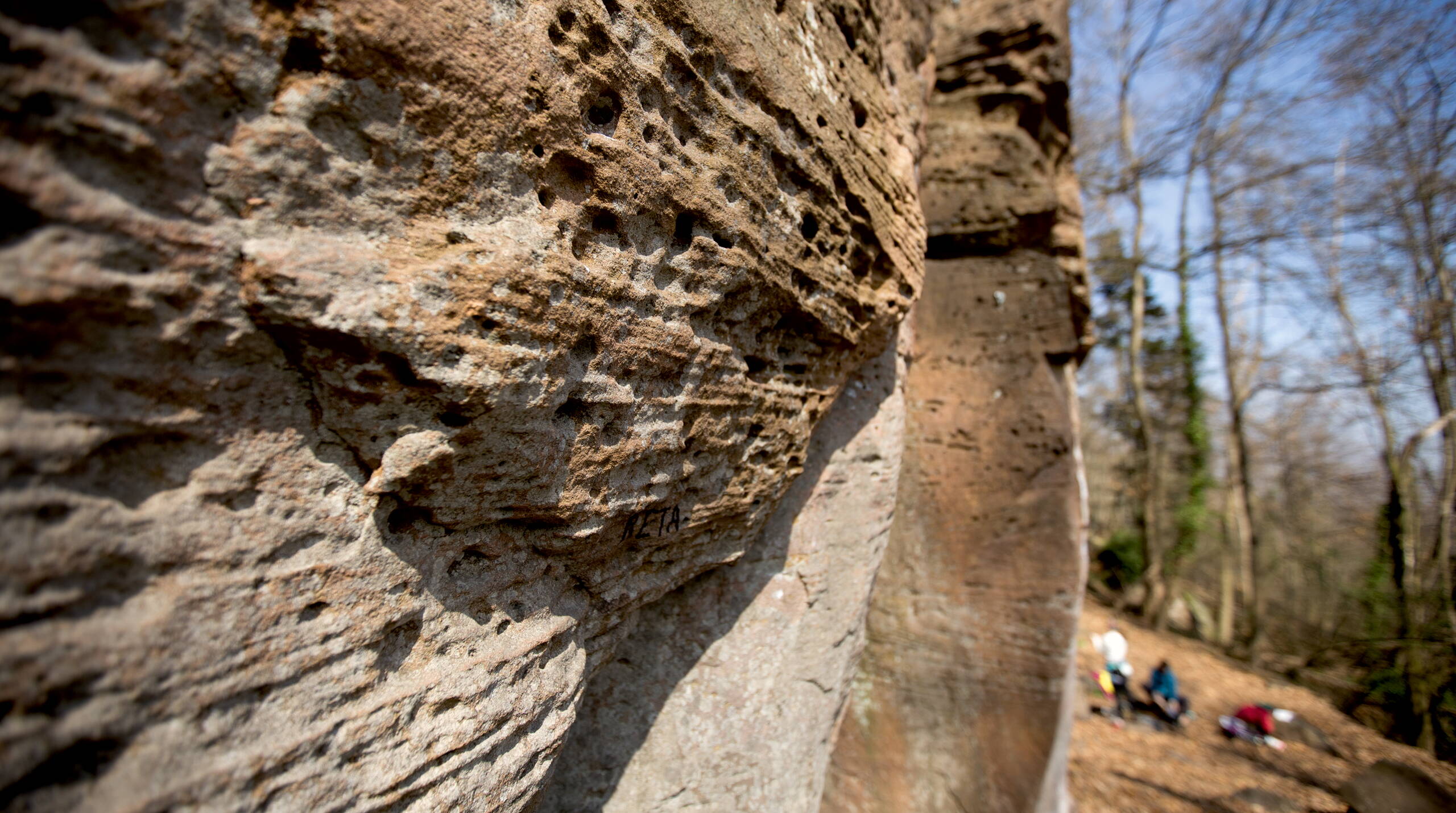 Klettergebiet Gueberschwihr Elsass Edition Filidor