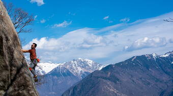Routeninfos und Topos zum Klettergebiet «Valle di Gorduno» findest du im Kletterführer «Schweiz Plaisir SUD 2020» von edition filidor.